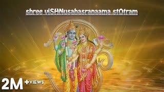 Sri Vishnu Sahasranamam Stotram  Full with Lyrics in English  T S Ranganathan  Official Video [upl. by Kynthia]