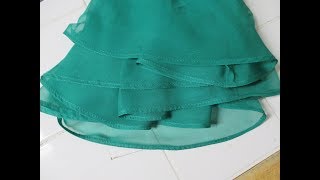 Hemming a Chiffon Prom Dress [upl. by Sato]