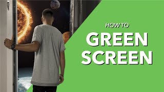 How to Green Screen 6 Easy Steps [upl. by Padgett159]