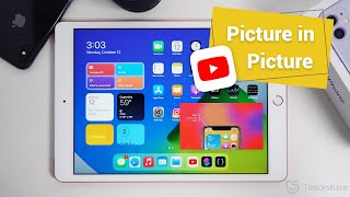 iPadOS 14 Tips How to Use Picture in Picture on iPad and How to Enable it on YouTube APP [upl. by Sialac]