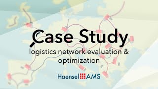 Logistics network evaluation and optimization  Case Study Explained [upl. by Vern]