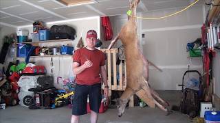 How to Skin and Butcher a Deer at Home [upl. by Akkire]