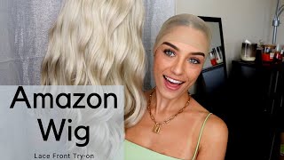 FIRST LACE FRONT WIG TRYON AMAZON [upl. by Anastasio]