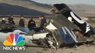 How Did Pilot Survive Virgin Galactic Crash  NBC News [upl. by Lysander]