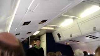 mad safety demo on Kulula flight [upl. by Annohsat577]