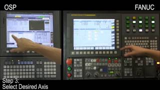 CNC Control Procedures Okuma OSP amp FANUC “Work Zero Offset” [upl. by Tutankhamen]