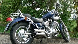 Yamaha XV 535 Virago Testbericht [upl. by Eanaj451]