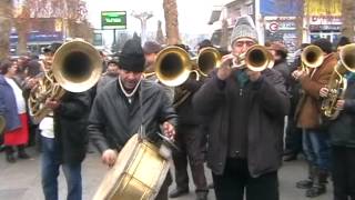 Fanfara de la Valea Mare la Festivalul de Datini si Obiceiuri de iarna Vaslui [upl. by Tlok767]