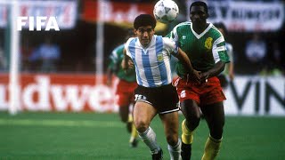 Argentina v Cameroon  1990 FIFA World Cup  Full Match [upl. by Anez848]