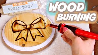 PYROGRAPHY Testing a WOOD BURNING Kit for Beginners [upl. by Shayna]