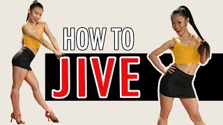 Basic JIVE Steps Dance Tutorial  Footwork Friday Ep28 [upl. by Gunther]