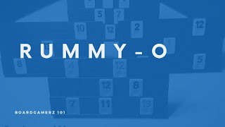 How to Play Tile Rummy Rummikub RummyO [upl. by Giah]