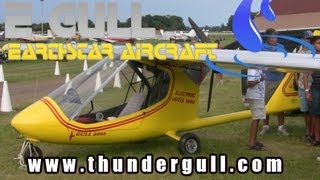 Earthstar Aircraft Earthstars E Gull 2000 electric powered part 103 legal ultralight aircraft [upl. by Jobe901]