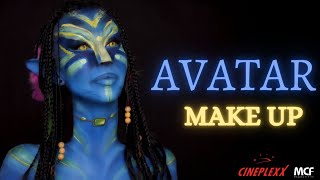 Avatar Re release  make up transformation [upl. by Shatzer]