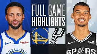 WARRIORS at SPURS  FULL GAME HIGHLIGHTS  March 31 2024 [upl. by Zanlog]