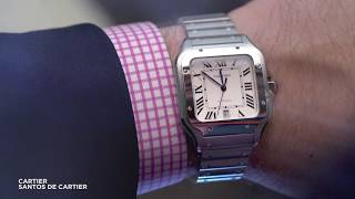 A Closer Look At the Latest Cartier Santos de Cartier  Time amp Tide Review [upl. by Cynthia]