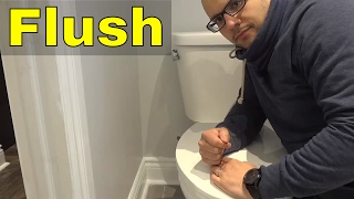 How To Flush A Toilet PROPERLYEasy Tutorial [upl. by Kingston997]