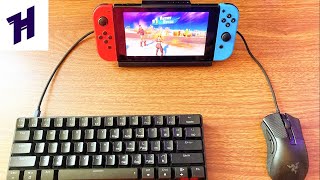 How to Hook up A keyboard and mouse too Nintendo switch [upl. by Novaj]