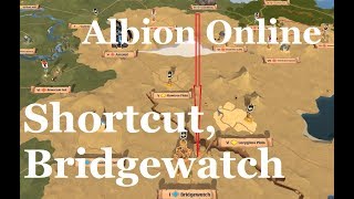 Albion Online  Caerleon to Bridgewatch fast almost safely [upl. by Loux]