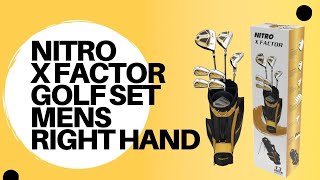 Nitro X Factor Golf Set Mens Right Hand Review [upl. by Air]