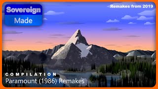 Paramount Pictures 1986 Remake  Compilations  SovereignMade [upl. by Leandra73]