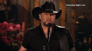 Jason Aldean plays Vegas tribute on SNL [upl. by Arua]