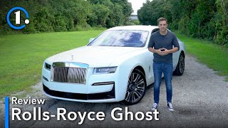 2021 RollsRoyce Ghost Review All That And Then Some [upl. by Ecinaj]