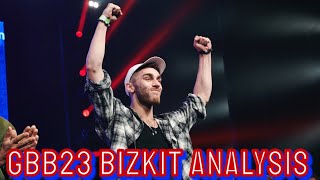 BIZKIT ANALYZES HIS SECOND GBB RUN [upl. by Ayomat423]