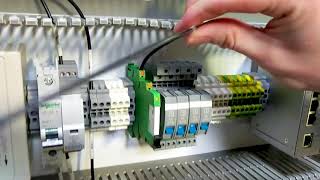 Control Panel Build Series Part 17 Wiring Power Distribution [upl. by Notgnirra]