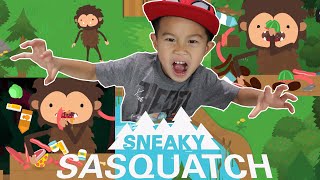 SNEAKY SASQUATCH Gameplay  Apple Arcade  Mobile Games  Kaven App Review [upl. by Aicxela]