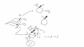 R  S Configuration for chair form of cyclohexane Chiral Carbon [upl. by Latsyrhk]