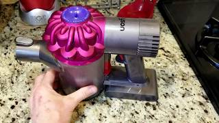 How To REMOVE AND INSTALL A NEW Battery Pack For Your Dyson V6 V7 Battery Powered Vacuum Cleaner [upl. by Raffo]