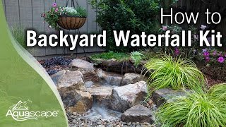 How To Build a Backyard Waterfall [upl. by Ashmead]