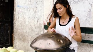 Handpan Music  The Old Sea David Kuckhermann amp Milena Holtz [upl. by Olegnad]