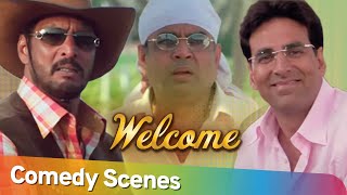 Welcome  Best Comedy Scenes  Akshay Kumar Paresh Rawal  Nana Patekar  Bollywood Comedy [upl. by Gaeta]