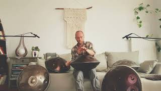 The Handpan Journey  Malte Marten  3 Ayasa Handpans [upl. by Einnig]