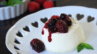 Classic Italian Panna Cotta Recipe  How Tasty Channel [upl. by Unam]