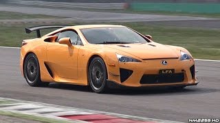 Lexus LFA Nürburgring Edition SOUND on Track  OnBoard Footage [upl. by Binni]