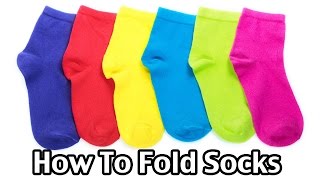 How To Fold Socks [upl. by Azeria373]