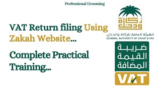 How to submit VAT Return online in Saudi Arabia [upl. by Lemmuela]