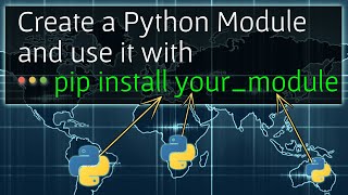 Build a Python Module and Share it with Pip Install [upl. by Gudren]