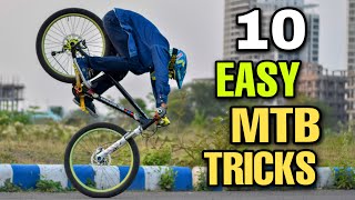 10 Easy MTB Tricks  Infinity Riderzz Kolkata [upl. by Farnsworth675]