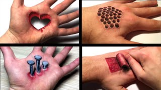 THIS MAKEUP ARTIST IS A MASTER OF BODY PAINT ILLUSIONS [upl. by Adamski]