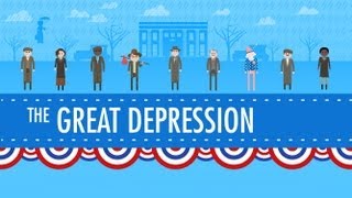 The Great Depression Crash Course US History 33 [upl. by Mayhew]