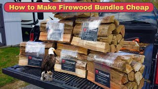 17 HOW TO MAKE FIREWOOD BUNDLES CHEAP [upl. by Euqininod352]