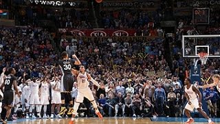 Steph Curry Drains the Game Winner vs Oklahoma City [upl. by Yedoc]