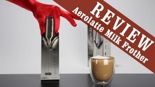 Aerolatte Milk Frother  Exclusive Review [upl. by Enajyram]