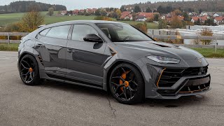 Novitec Lamborghini Urus Esteso with 118db  The Supercar Diaries [upl. by Abisia379]