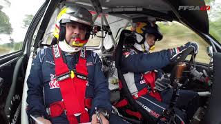 Caméra embarquée Sébastien Loeb  Rallye du Var 2017 [upl. by Rebmeced]