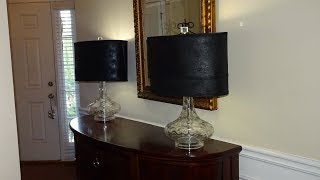 NEW DIY Lampshade Makeover Using Spray Paint [upl. by Walczak623]